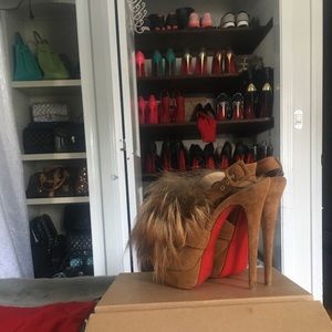 Christian Louboutin Splash Fur